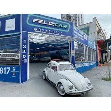 Vw/ Fusca 1300 Teto Solar Placa Preta