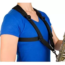 Arnés De Saxofón Pro Tec Protec Con Broche De Metal De Lujo 