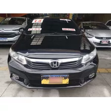 Honda Civic 1.8 Lxs 2014 Flex Automático Impecavel!