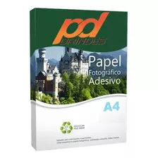 Papel Fotográfico Adesivo A4 135g - 60 Folhas