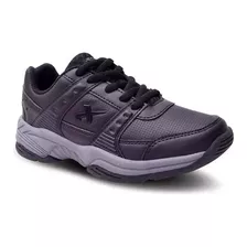 Zapatilla Escolar Colegial Niños Velcro Cordon Jaguar Varios