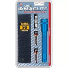 Linterna Maglite Mini Incandescente 2 Celdas Aa, Azul