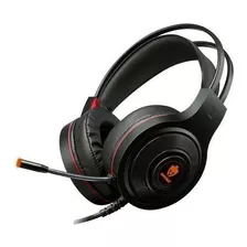 Fone De Ouvido Headset Gamer Temis Red Com Fio