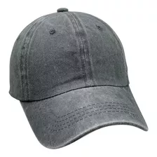 Gorra Vintage Denim 100% Algodón Variedad Pre Lavada Calidad Premium Cierre Ajustable Con Hebilla Metálica Visera Curva