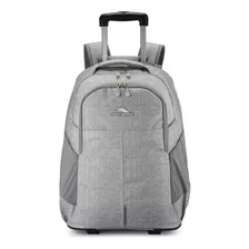 High Sierra Mochila Con Ruedas Powerglide Pro, Plateado Com.