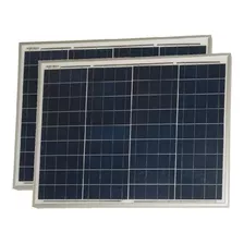Oferta Pack X 2 Panel Solar 50w Policristalino - Enertik
