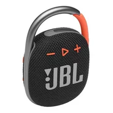 Caixa De Som Portátil Bluetooth Clip 4 5w A Prova D'água Preto Jbl Bivolt