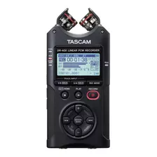 Grabadora De Voz Digital Tascam Dr-40x Color Negro