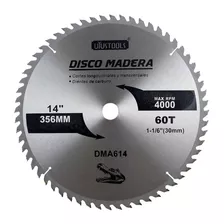 Disco Para Madera Uyustools 14 X 60 Dientes Dma614