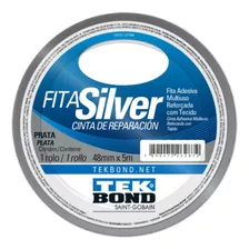 Cinta Ductape Tekbond Silver Plateada Tape 48mm X 5m