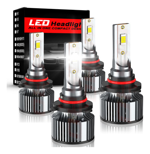 L Kit Faros Focos Led Luz Alta Y Luz Baja Para Todos Chevrolet Blazer