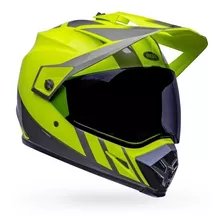 Casco Bell Mx-9 Adventure Mips Dash Gloss Hi-viz Yellow/gray