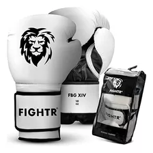 Guantes De Boxeo Fighttr 10 Oz Blanco/ Negro