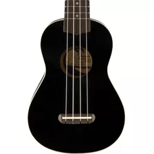 Fender California Coast Venice Ukelele Soprano - Colores Color Black