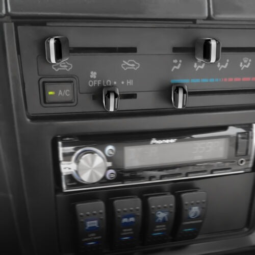 4 Pcs Control Knobs Audio Radio Fits For 1980-1993 Toyota Mb Foto 7