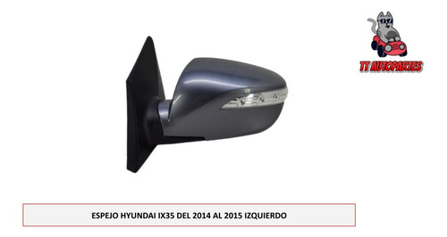 Espejo Hyundai Ix35 2014-14-2015-15 Izq Tyc Foto 2