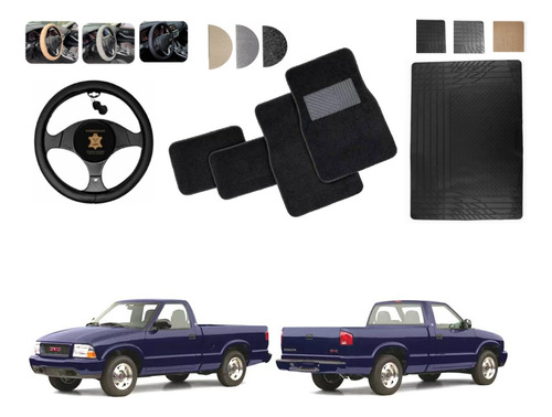 Tapetes 3pz Big +  Cubre Volante Gmc Sonoma 1994 A 2004