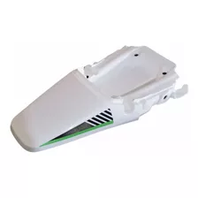 Cubiertas/tapas Traseras Izq-der Italika Dm-200 Blanco/verde