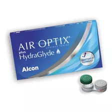 Lentes De Contato Air Optix Plus Hydraglyde - Rápida Grau Esférico -2,00 Miopia