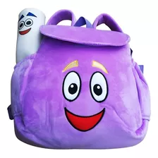 Mochila Infantil Dora La Exploradora Con Mapa Preescolar