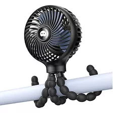 Ventilador De Cochecito Portátil De 3 Velocidades Con Clip P