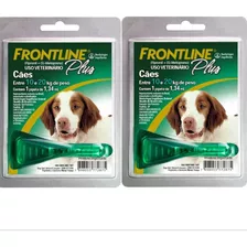 Kit Combo C/ 02 Unid Frontline Puls Cães 10 A 20kg + Brinde