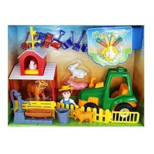 Set Granja Animales Juguete Didáctico Juego Infantil Niño