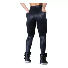 Calça Legging Feminina Cirrê Com Bolsos Envio Rápido