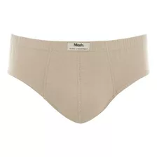 Cueca Slip Adulto Em Algodão Lisa Mash - Ref. 074.58