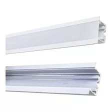 Perfil Alumínio Embutir 2m Save Energy P/ Fita De Led St2059 Bivolt