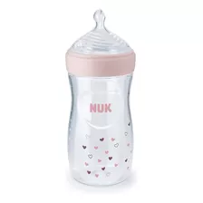 Tetero Nuk Simply Natural 9 Onzas Rosa