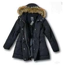 Chaqueta Parka Abercrombie & Fitch De Hollister 3 En 1 Forrada