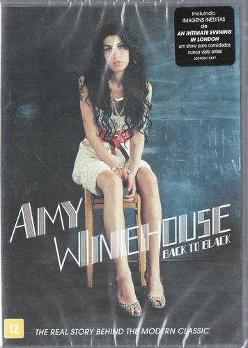 Amy Winehouse Dvd Back To Black Novo Original Lacrado