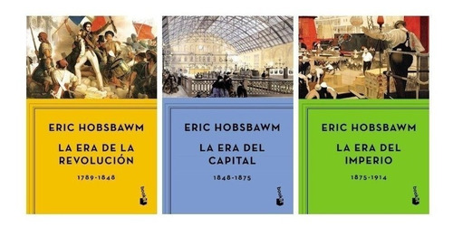 Eric Hobsbawm Trilogía Eras 3 Volúmenes Ed. Critica Booket