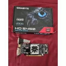 Placa De Video Gigabyte Hd 5450 Ddr 3