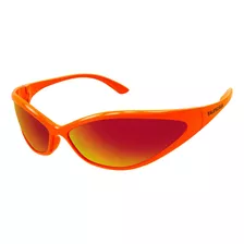 Lentes Balenciaga 90s Oval Fluo Orange Sunglasses Originales