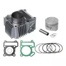 Kit Cilindro Motor Crypton 105 98 Á 05 Com Pistão E Anéis 