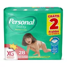 Fralda Personal Baby Mega Xg 28un