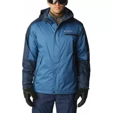 Campera Columbia Valley Point Hombre (night Tide- Collegiate