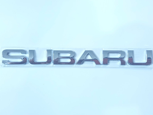 Emblema Subaru Insignia Logotipo Letras Cromadas Adhesivas  Foto 5