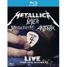 Blu-ray Las 4 Grandes: Metallica Slayer Megadeth Anthrax