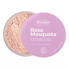 Pó Rosa Mosqueta Facial Efeito Matte Face Beautiful Aveludo