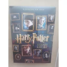 Dvd Box Harry Potter A Coleção Completa 8 Filmes Lacrado!