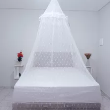 Cortinado Véu Branco Para Proteger Dos Insetos E Mosquitos