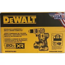 Dewalt Taladro Percutor - Atornillador Impacto Dck287d1m1