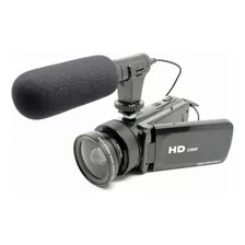 Cámara De Vídeo D100 Hd 1080p Con Micrófono Y Videocámara