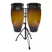 Set De Congas Meinl 11 Y 12 Con Atril