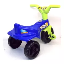 Velotrol Infantil Triciclo Azul Motoca Pedalar Menino