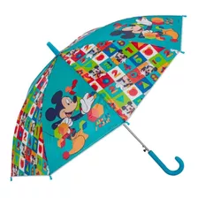 Guarda Chuva Infantil Mickey Club House Sombrinha Brizi