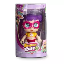 Muneca Super Cute Mini Heroina 12 Cm Con Acc Lny Sc033